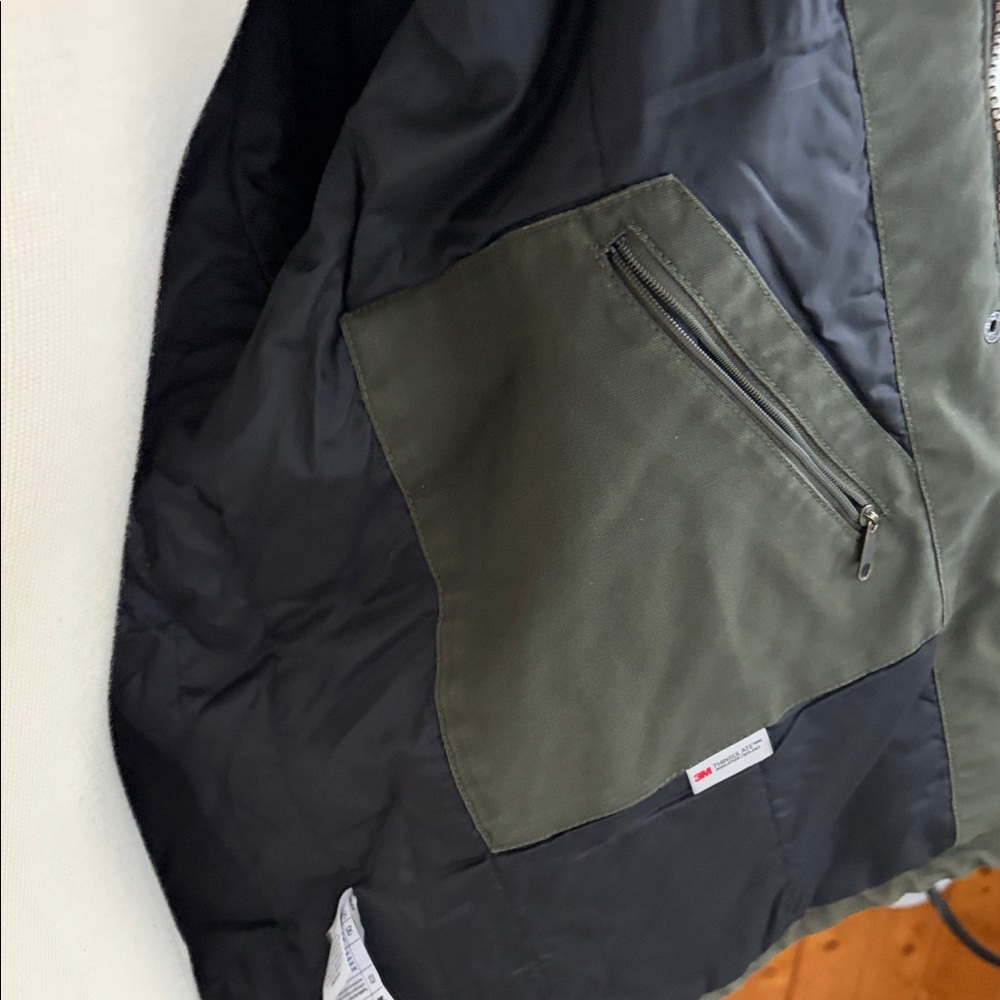 Carhartt Dark Olive Hooded Field Coat - Picture 5 of 8